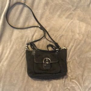 BLACK COACH PURSE